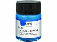 Kreul Acryl Metallicfarbe blau 50 ml