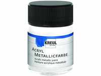 Kreul Acryl Metallicfarbe perlmutt-weiß 50 ml