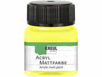 Kreul Acryl Mattfarbe gelb 20 ml