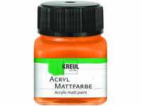 Kreul Acryl Mattfarbe orange 20 ml