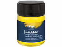 Kreul Javana Stoffmalfarbe für helle und dunkle Stoffe gelb 50 ml