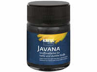 Kreul Javana Stoffmalfarbe für helle und dunkle Stoffe schwarz 50 ml