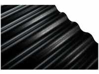 PVC-Wellplatte 76/18 120 x 80 cm 1,2 mm schwarz