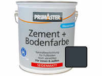 Primaster Zementfarbe und Bodenfarbe 750 ml anthrazit seidenmatt
