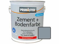 Primaster Zementfarbe und Bodenfarbe 750 ml silbergrau seidenmatt