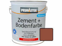 Primaster Zementfarbe und Bodenfarbe 750 ml kupferbraun seidenmatt
