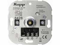 Kopp LED Druck-Wechsel-Dimmer 3 - 35 Watt, Phasenanschnitt, 842800187
