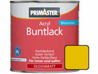 Primaster Acryl Buntlack RAL 1003 375 ml signalgelb seidenmatt
