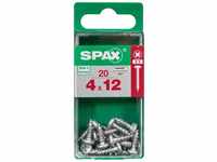 Spax Universalschrauben 4.0 x 12 mm TX 20 - 20 Stk.