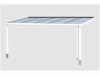 SKAN HOLZ Terrassenüberdachung Modena 541 x 307 cm Aluminium Weiß