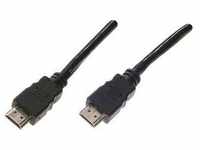 Schwaiger HDMI® Anschlusskabel HDM0130 053 schwarz, 1,3m, 2x HDMI