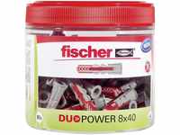 Fischer Dübel DuoPower 8.0 x 40 mm - 80 Stück