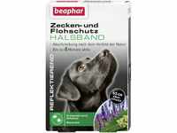 Beaphar Zecken- & Flohschutz Halsband für Hunde reflektierend 65 cm