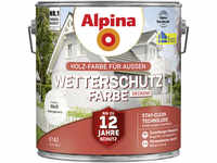 Alpina Wetterschutzfarbe deckend 4 L weiß