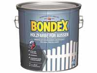 Bondex Holzfarbe für Aussen 2,5 L weiß