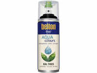Belton free Lackspray Acryl-Wasserlack 400 ml tiefschwarz seidenglanz
