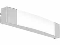 Eglo LED Spiegelleuchte Siderno chrom 35 x 6 cm neutralweiß