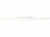 Brilliant LED Deckenleuchte Buffi weiß 119,5 x 29,5 cm warmweiß weiß, 40 W