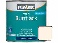 Primaster Acryl Buntack RAL 9001 125 ml cremeweiß glänzend
