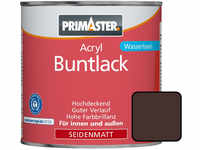 Primaster Acryl Buntlack RAL 8017 125 ml schokobraun seidenmatt