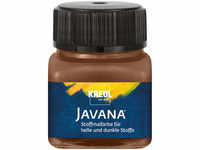 Kreul Javana Stoffmalfarbe für helle und dunkle Stoffe rehbraun 20 ml