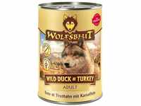 Wolfsblut Wild Duck & Turkey Adult Ente & Truthahn mit Kartoffel 395 g