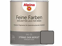 Alpina Feine Farben Lack No. 01 Stärke der Berge grau edelmatt 750 ml