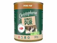 Christopherus Pur Adult Pferd Hundefutter 800g