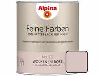 Alpina Feine Farben Lack No. 23 Wolken in Rosé graurosé edelmatt 750 ml