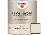 Alpina Feine Farben Lack No. 28 Vers in Pastell apricot edelmatt 750 ml