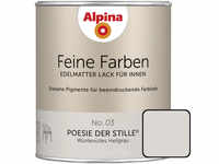 Alpina Feine Farben Lack No. 03 Poesie der Stille hellgrau edelmatt 750 ml