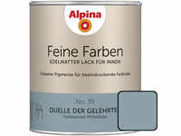 Alpina Feine Farben Lack No. 39 Quelle der Gelehrten mittelblau edelmatt 750 ml