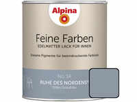 Alpina Feine Farben Lack No. 14 Ruhe des Nordens graublau edelmatt 750 ml