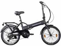 Zündapp E-Bike Faltrad Green 1.0 Unisex 20 Zoll RH 37cm 6-Gang 270 Wh schwarz