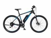 Fischer E-Bike MTB EM 1724.1 29 Zoll 10-Gang 422 Wh schwarz blau 62502