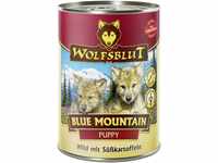 Wolfsblut Blue Mountain Junior Wild mit Süßkartoffel Hundefutter 395 g