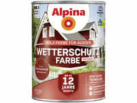 Alpina Wetterschutzfarbe 2,5 L schwedenrot