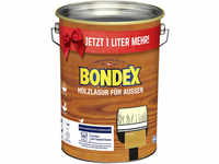 Bondex Holzlasur für Aussen 4+1 l eiche hell Jetzt 1 L mehr !