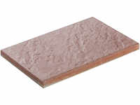 Diephaus Terrassenplatte Strukta 60 x 40 x 4 cm rot