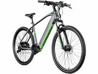 Zündapp E-Bike MTB Z808 Unisex 29 Zoll RH 48cm 27-Gang 504 Wh schwarz grün