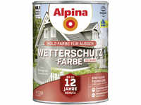 Alpina Wetterschutzfarbe 2,5 L steingrau