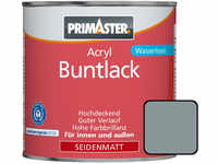 Primaster Acryl Buntlack RAL 7001 375 ml silbergrau seidenmatt