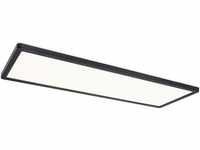 Paulmann LED Panel Atria Shine schwarz 58 x 20 cm warmweiß dimmbar