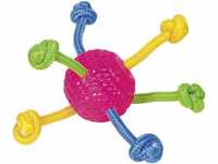 Nobby TPR Ball mit Spielseilen Ø 8 cm