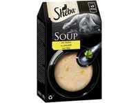 Sheba Soup mit Huhn Katzenfutter 4 x 40g