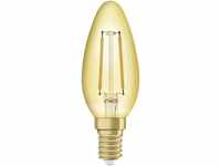 Osram LED Leuchtmittel Vintage 1906 Cla B E14 1,5W warmweiß, amber