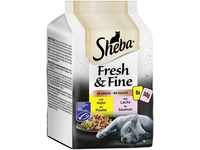 Sheba Multipack Fresh & Fine in Sauce Herzhafte Komposition 6 x 50 g