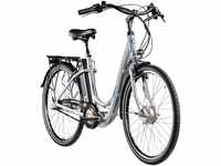 Zündapp E-Bike City Green 2.7 Damen 26 Zoll RH 46cm 3-Gang 374 Wh grau