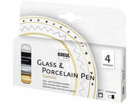 Kreul Glass & Porcelain Pen 4er Set Glamour