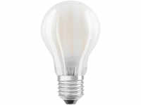 Osram LED Leuchtmittel Cla E27 7W warmweiß, weiß matt